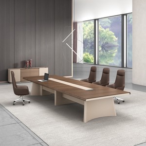 China factory supply high quality boardroom table large conference table for 14 persons