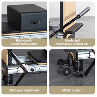 Équipement de lit de noyau de Machine de réformateur de Pilates d'alliage d'aluminium de SANDAN pour l'application de corps de Yoga et de Pilates en vente