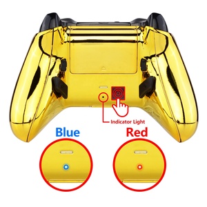 EXtremeRate Cromado Dorado Mejorado, Botones Programables y Remapables de Alta Gama y Bloqueo de Gatillos para Mando Xbox One S X Modelo 1708 - Product Image 4