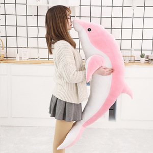 Adorable Peluche Dauphin <span class=keywords><strong>de</strong></span> Dessin Animé, Poupée en Peluche Personnalisée pour <span class=keywords><strong>les</strong></span> Enfants, Cadeau Incroyable pour la <span class=keywords><strong>Saison</strong></span> des Fêtes - Product Image 4
