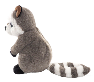 Peluche di Procione e Animali Selvatici Personalizzabili OEM ODM con Logo e Tasca Posteriore con Cerniera - Product Image 3