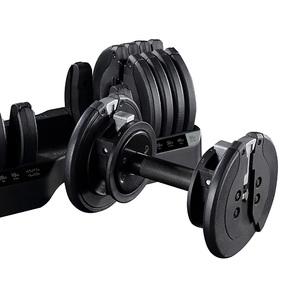 ดัมเบลปรับน้ำหนักได้ 55 ปอนด์ จากไต้หวัน พร้อมระบบล็อคเร็ว อุปกรณ์ฟิตเนสและถาดเก็บของสำหรับใช้ในบ้าน - Product Image 5