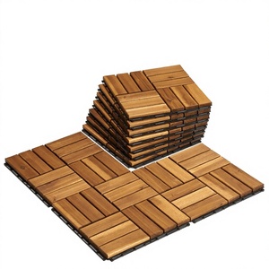 THYOI Juego <span class=keywords><strong>de</strong></span> 10 Baldosas <span class=keywords><strong>de</strong></span> <span class=keywords><strong>Madera</strong></span> <span class=keywords><strong>de</strong></span> <span class=keywords><strong>Acacia</strong></span> Encajables, Resistentes al Agua, <span class=keywords><strong>para</strong></span> Uso en Todo Tipo <span class=keywords><strong>de</strong></span> Clima, <span class=keywords><strong>para</strong></span> Balcón, Patio, Interior/<span class=keywords><strong>Exterior</strong></span> (Teca Dorada) - Product Image 1