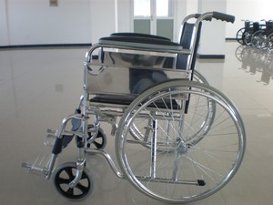 Silla de ruedas plegable Manual de acero, producto para el cuidado del hogar, <span class=keywords><strong>Fs809</strong></span> - Product Image 6
