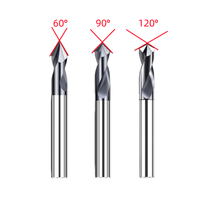 Chanfrein universel à usage général 3 4 cannelures Fraise cylindrique en tungstène à point fixe Foret de centrage Chanfreinage ODM OEM