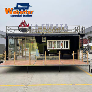 รถขายอาหารเคลื่อนที่ Webetter พร้อมครัวครบชุด สำหรับร้านกาแฟ บริการจัดเลี้ยง รถพ่วงขายอาหาร พร้อมอุปกรณ์ครบครัน ขายไอศกรีม ฮอทดอก พิซซ่า และอาหารจานด่วน - Product Image 2