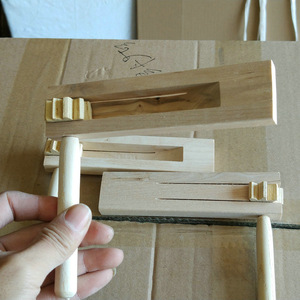 Castagnettes en bois rotatives Orff en gros, instruments de percussion pour enfants, série d'instruments de rythme, claquettes en bois faites à la main - Product Image 4