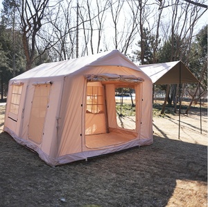 Tenda Gonfiabile Portatile per Campeggio Esterno, <span class=keywords><strong>Set</strong></span> Completo di Attrezzatura, Impermeabile in PVC 3000mm+, Tettuccio Rinforzato - Product Image 1