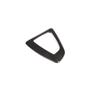 Gerçek Karbon Fiber Vites Değiştirme Düğmesi Tabanı Dekoratif Çerçevesi, 2/3/3GT/4 Serisi Arka Sağdan Direksiyonlu Lüks İç Döşeme İçin - Product Image 4