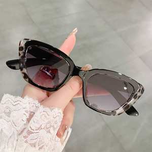 Jamie 24024 Cat-Eye Sunglasses Leopard Print Small Frame UV400 Women's Fashion Outdoor Casual - Product Image 3