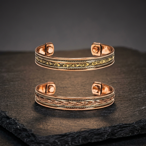 Bracelets ajustables en cuivre les plus vendus pour femmes et hommes, motif croix chrétienne classique - Product Image 3
