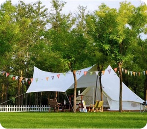 <span class=keywords><strong>Yourte</strong></span> de camping <span class=keywords><strong>en</strong></span> plein air mongole imperméable de luxe pour les familles - Product Image 4