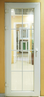 Ventanas de PVC con Rejilla Empotrada Estilo Francés y Americano: Puertas Corredizas, Abatibles, Plegables, con Persianas y con Bisagras, Personalizables