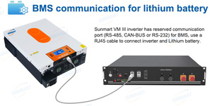 Voltronic Axpert VM III Twin 48V 6KW Inverter Charger Hybrid <span class=keywords><strong>MPPT</strong></span> VM3 4KW Twin/ - Product Image 5
