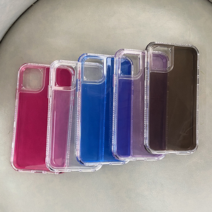 Proveedor de funda de teléfono 3 en 1 funda de teléfono transparente a prueba de golpes antichoque para <span class=keywords><strong>Moto</strong></span> g73 G14 E32 - Product Image 2