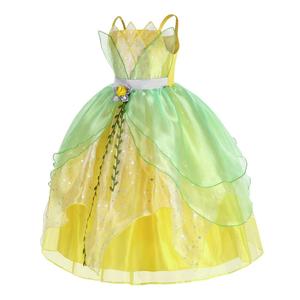 Costumi 2024 elegante principessa pesca per bambina <span class=keywords><strong>Costume</strong></span> di <span class=keywords><strong>natale</strong></span> Cosplay di Halloween - Product Image 4