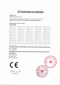Brazo Robótico de Soldadura Industrial BORUNTE de 6 Ejes con Motor Neumático PLC, Posicionador de Soldadura Automático, Clasificación IP54, Precisión de 0.05MM - Product Image 5
