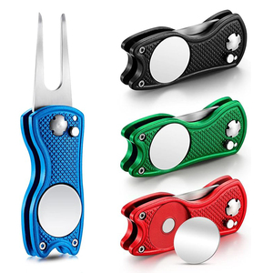 Herramienta personalizada de metal de una sola punta para <span class=keywords><strong>palos</strong></span> de <span class=keywords><strong>golf</strong></span>, herramienta de reparación de <span class=keywords><strong>palos</strong></span> de <span class=keywords><strong>golf</strong></span> de aleación de diferentes colores con marcador de bola - Product Image 1