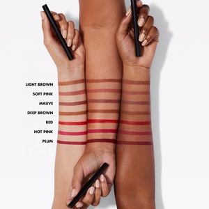 Cosmétiques maquillage rose brun Vegan crème crayon à lèvres, étiquette privé<span class=keywords><strong>e</strong></span> imperméable vitamine <span class=keywords><strong>E</strong></span> personnalisé Vegan rétractable crayon à lèvres - Product Image 4