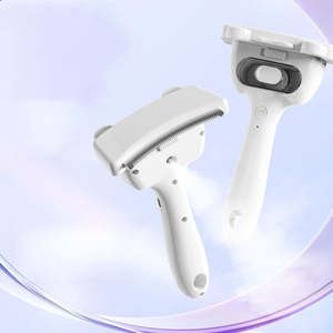 Brosse à poils pour animaux de compagnie portable de luxe en ABS personnalisée en usine, pour chiens et chats - Product Image 4