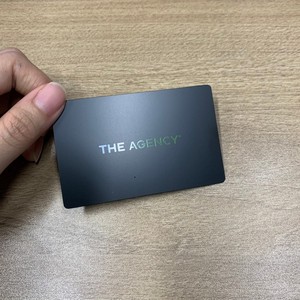บัตรธุรกิจโลหะสแตนเลส 304/316 พร้อมคิวอาร์โค้ดแบบกำหนดเองและโลโก้ส่วนตัว - Product Image 1