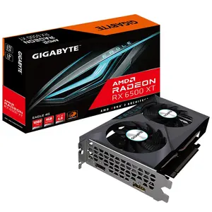 Radeon RX 6500 XT EAGLE 4G Gaming-Grafikkarten GPU E-Sports Für Desktop-Unterstützung PCIE 4.0