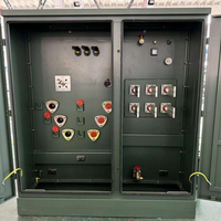 Transformateur de distribution immergé dans l'huile à trois pôles Hongwei, 1000 kVA, 13,8 kV, double enroulement, 50/60 Hz, ONAN/ONAF, directement de l'usine