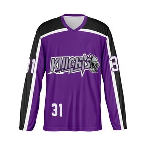 Maillot de box lacrosse respirant, vêtements de box lacrosse sublimés, maillots de box lacrosse robustes pour homme - Product Image 1