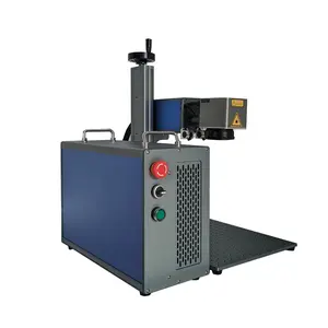 Prezzo di fabbrica JPT MOPA macchina per marcatura Laser a colori in metallo rame gioielli incisione fibra Laser macchina per marcatura 50w