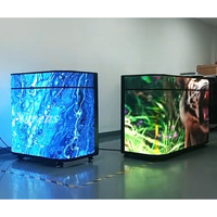 Cabina de DJ con Pantalla LED P1.8 P2.5 de Tamaño Personalizado, Mostrador Frontal LED, Mesa de DJ Portátil para Festivales de Música