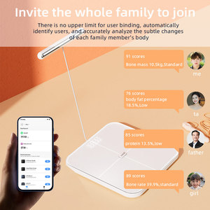 Báscula única para toda la familia con 8 electrodos de medición de Frecuencia dual y inicio ultrasensible de 0,5 kg - Product Image 6