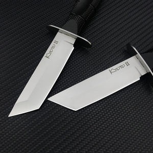 Couteau droit compact Kyoto II pour extérieur, acier 8Cr13Mov, usage industriel, bricolage, OEM, alpinisme, chasse, camping, renforcé - Product Image 3