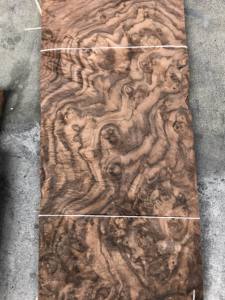 ウォールナットバールナチュラルウッドベニヤ0.5mmウォールナットウッドバールベニヤ合板ベニヤ - Product Image 2