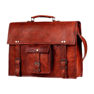 Premium Quality <b>Leather</b> Genuine <b>Leather</b> Laptop <b>Briefcase</b> for Working - Product Image 3