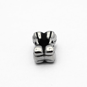 yunnique Charme de petite fille mignonne en acier inoxydable, pendentif de dessin animé pour bracelet, accessoires de bricolage, cadeau, bijoux, perles à enfiler, breloques - Product Image 2
