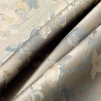 Nouvelle arrivée 100% polyester satin tissu haute brillance sans plis doux imprimé jupes vêtements de nuit pour les Textiles de maison de luxe pour les filles