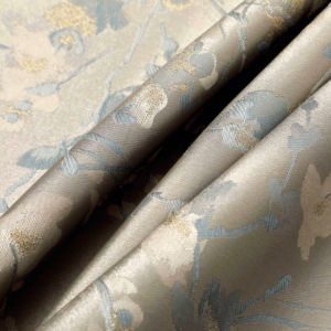 新作到着100% ポリエステルサテン生地光沢度の高いしわのないソフトプリントスカート女の子用高級ホームテキスタイル - Product Image 5