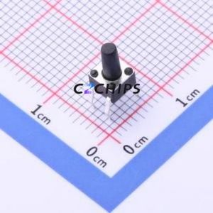 TC-1150DR-8.0H-160 Tactile Switch Through hole Component (THT) Switch Single Pole Single Throw Round Button 1.6N Through Hole - Product Image 1