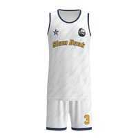 Seragam Basket Profesional Custom Tim MYTH STAR, Baju Olahraga Microfiber, Celana Pendek dengan Teknologi Canggih