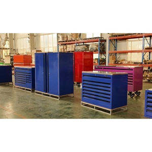 Kích Thước Tùy Chỉnh Đa-Chức Năng Công Cụ Ngực Kim Loại Nhà Để Xe Công Cụ Tủ Nhiệm Vụ Nặng Nề Hội Thảo Hộp Công Cụ Với Bánh Xe - Product Image 6