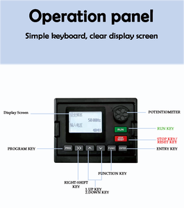 Chất lượng hoàn hảo thông minh hệ thống điều khiển tích hợp trong 6000 Series kép kỹ thuật số biến tần 0.75kw để 800 kW chuyển đổi tần số 60Hz - Product Image 5