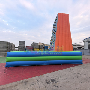 Juegos inflables gigantes para niños al aire libre, juegos deportivos interactivos, pared de escalada inflable. - Product Image 5