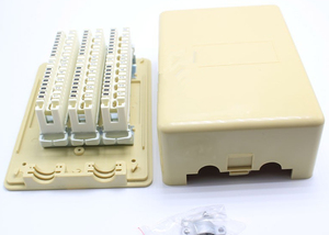 กล่องกระจายสายโทรศัพท์พลาสติก MT-2305 สำหรับใช้ภายในอาคาร 30 คู่ - Product Image 4