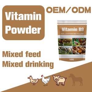 Venta al por mayor vitamina B9 en polvo ácido fólico para ganado y aves de corral grado alimenticio potenciador de nutrición a granel de animales - Product Image 3