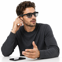 Lunettes de soleil de sport cycliste intelligentes à IA, best-seller transfrontalier 2026, avec monture intégrale PCABS, verres UV400 et audio sans fil