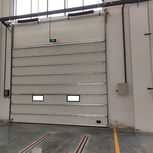 Porte sectionnelle industrielle antivol robuste en acier pour atelier - Product Image 3