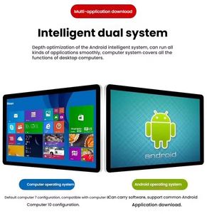 Computadora de 50 pulgadas versión I3 4 + 128G tableta resistente Pc Lcd portátil 4K pantalla táctil <span class=keywords><strong>Monitor</strong></span> de pantalla táctil Industrial - Product Image 2