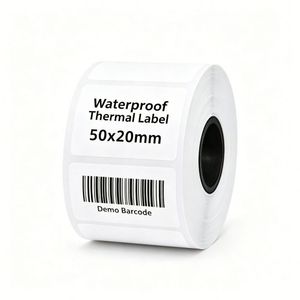 Custom Brand Logo <b>Sticker</b> Printing Packaging Label Waterproof Adhesive Round Food <b>Roll</b> - Product Image 4