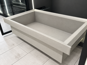 Cesto de Ropa Doble Tapizado Moderno con Acabado Premium, Cajón de Almacenamiento para Armario, Dormitorio, Organización del Hogar, Estilo Americano - Product Image 2