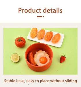 Contenedor <span class=keywords><strong>de</strong></span> Silicona Reutilizable para Congelador con Tapa Hermética, Apto para <span class=keywords><strong>Microondas</strong></span>, para Compras al por Mayor y Fiestas - Product Image 6
